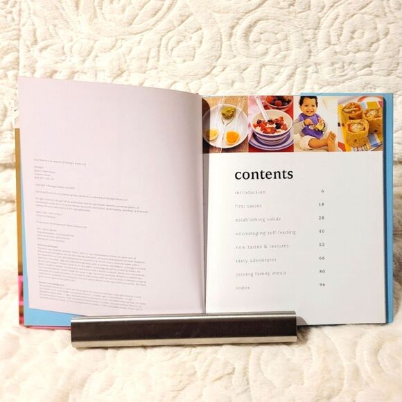Healthy Meals for Babies and Toddlers Hardcover Cookbook - Picture 3 of 8